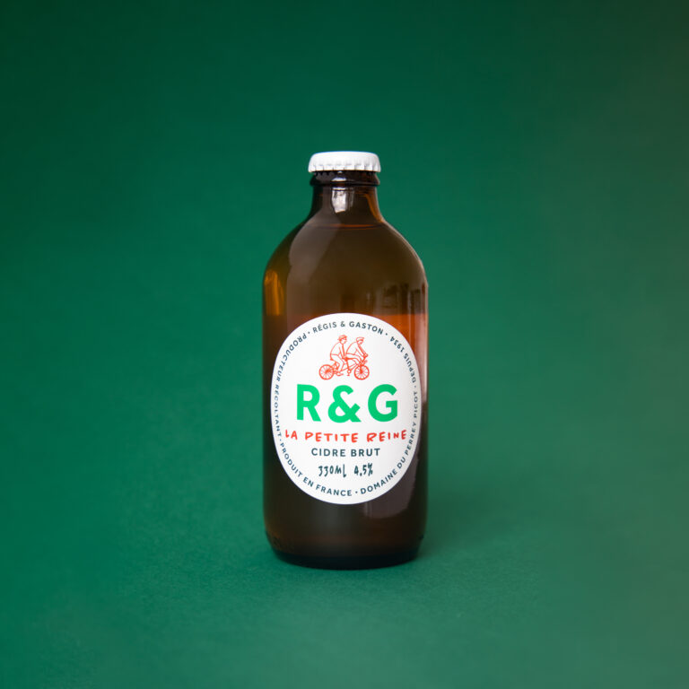 Packaging design et image de marque de Régis et Gaston réalisée par Pantel Agency, l'agence digitale