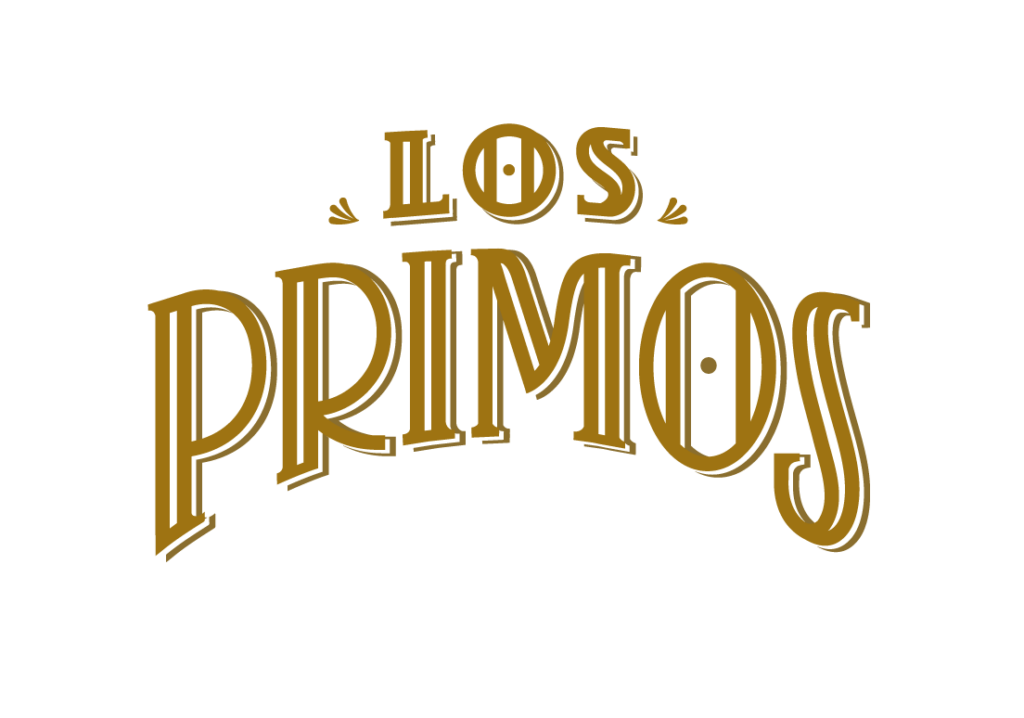 Logo Los Primos, identité visuelle par Pantel