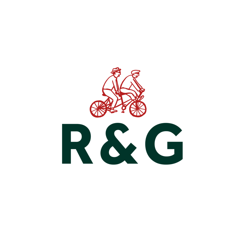 logotype de Régis & Gaston, identité visuelle de marque