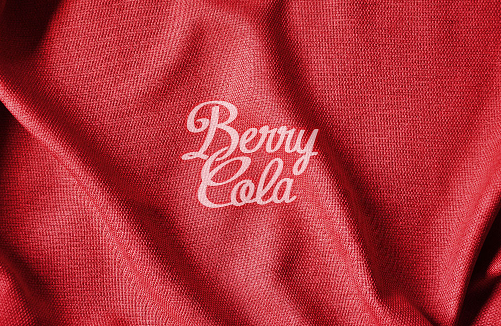 identité visuelle et logo berry cola